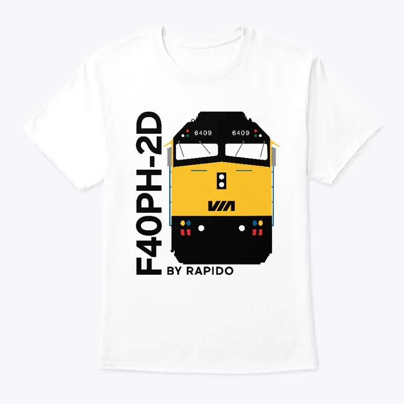 VIA F40PH-2D As Delivered